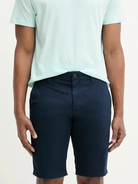 Kraťasy Tommy Jeans tmavomodrá