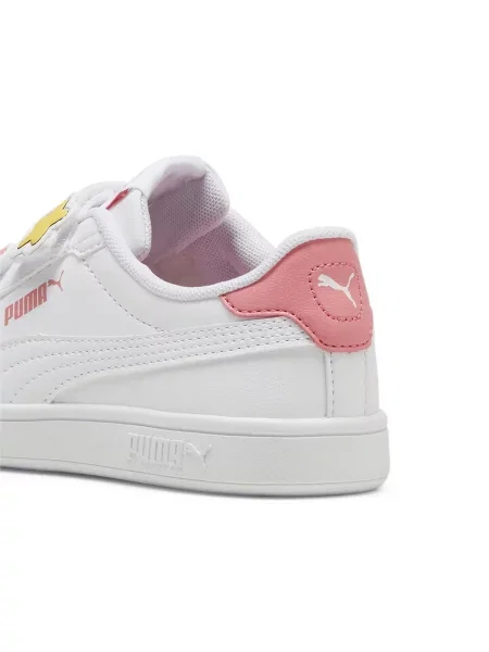 Dziecięce sneakersy PUMA Smash Badges PUMA białe