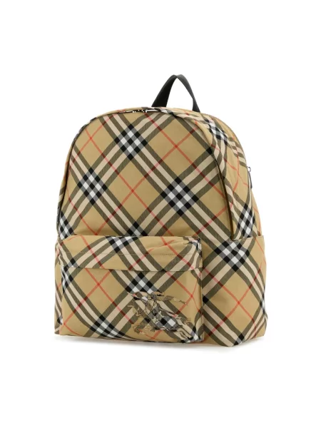 Torba Burberry w kratę beżowa