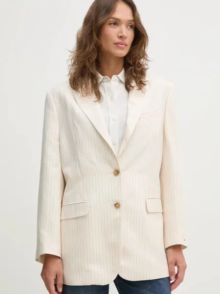 Tommy Hilfiger blazer din amestec de in bej