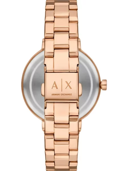 Годинник і браслет Armani Exchange золотий