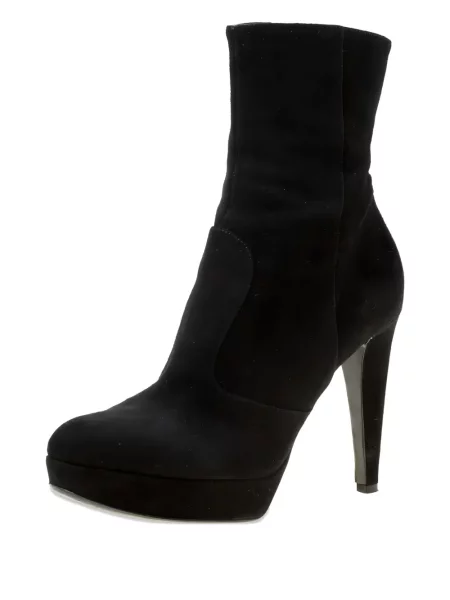 Botine Sergio Rossi cu platformă negru