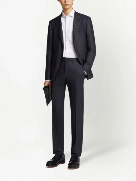 Gulerat cămașă Zegna alb