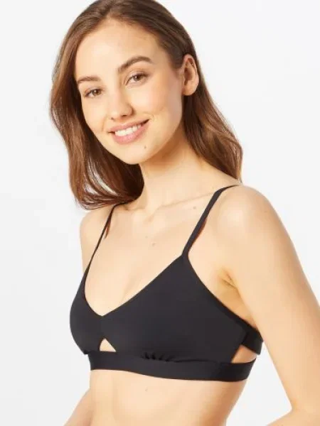 Seafolly Bikinový top Collective' čierna
