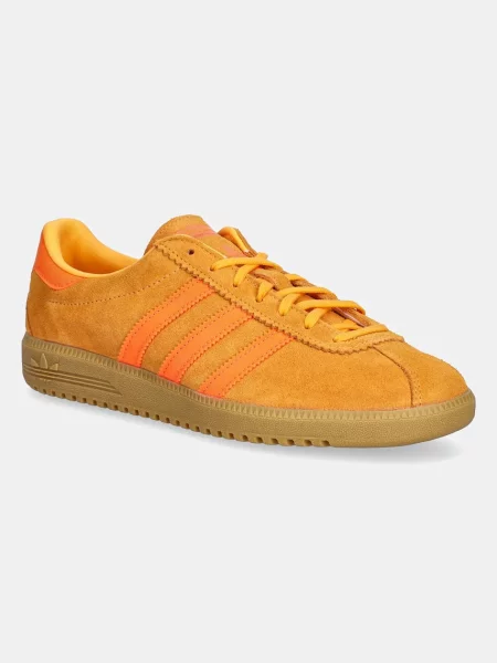 Adidas Originals sneakers din piele intoarsă Adidas Brmd portocaliu