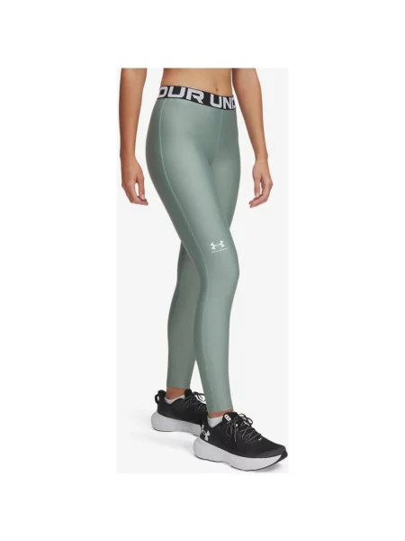 Legginsy długie Under Armour HeatGear Authentics khaki XL zielony