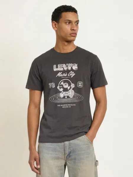 LEVI'S ® Tričko / offwhite černá