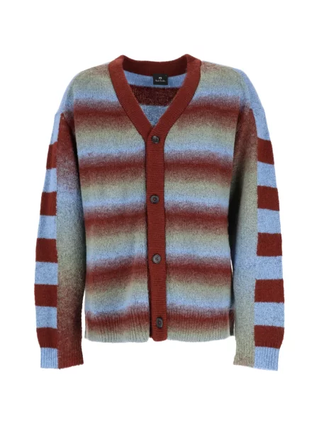 Cardigan Ps Paul Smith cu gradient maro