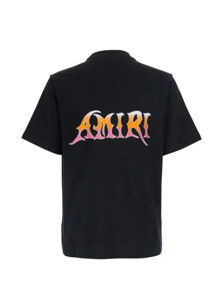 Tricou Amiri cu imagine negru