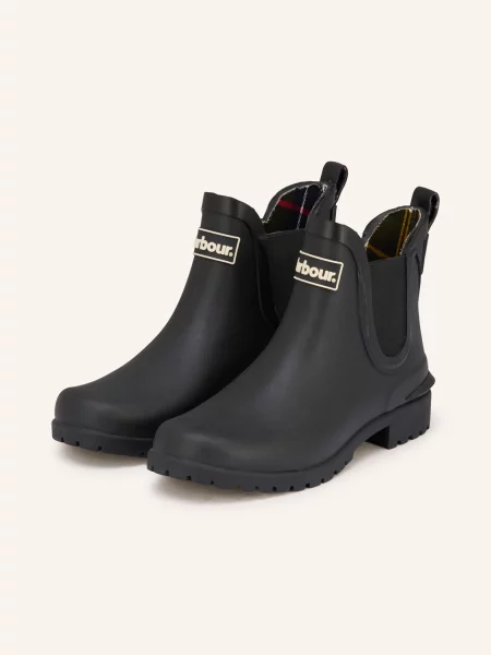 Barbour Gumové Holínky Wilton černá