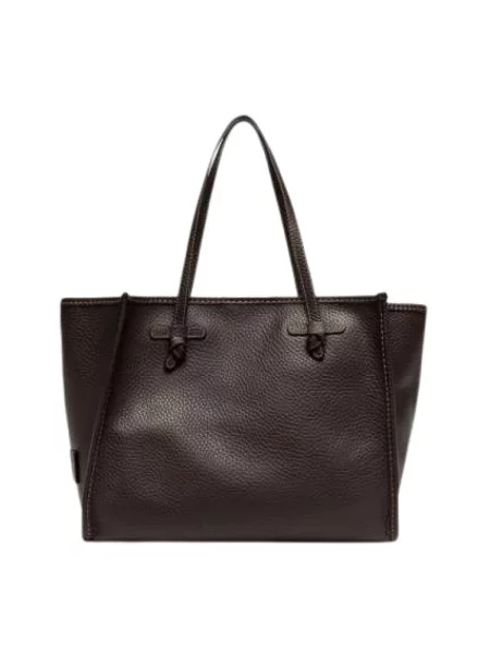 Shopperka Gianni Chiarini skórzana brązowa