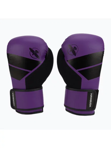 Rękawice bokserskie Hayabusa S4 purple/black czarne