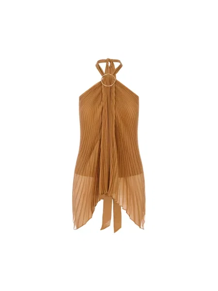 Top Max Mara brązowy