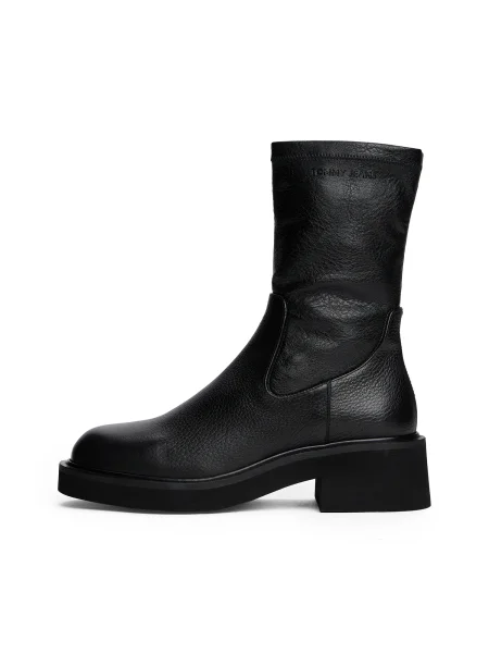 Tommy Jeans Botine negru