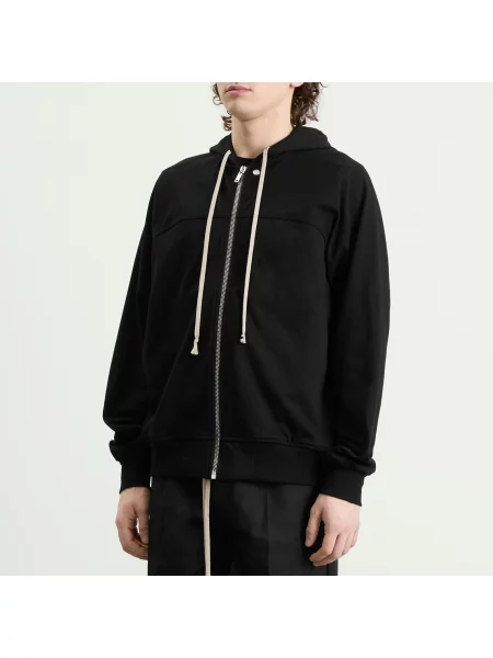 Bluza z kapturem Rick Owens czarna