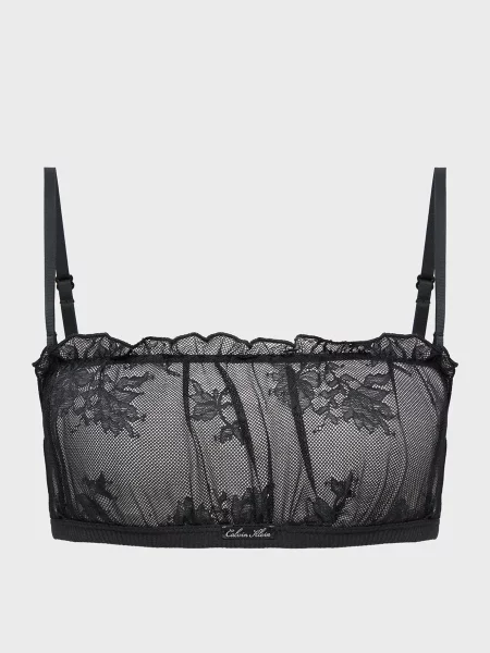 Без підкладки топ Calvin Klein чорний