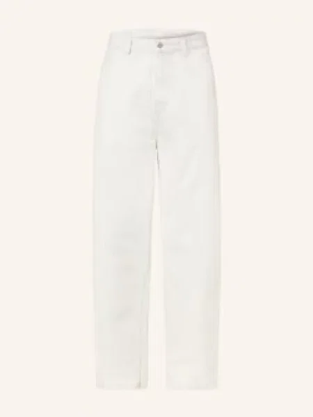 Carhartt Wip Cargové Kalhoty Mercer Single Knee Pant Loose Fit krémová šedá