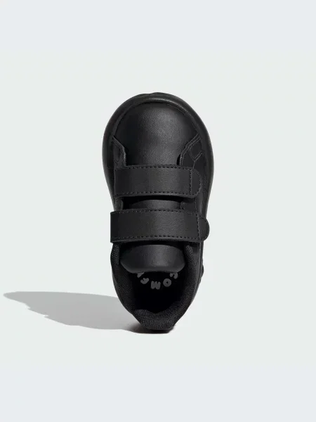 Дитячі Кеди низькі adidas Advantage перероблений поліестер/бавовна чорний