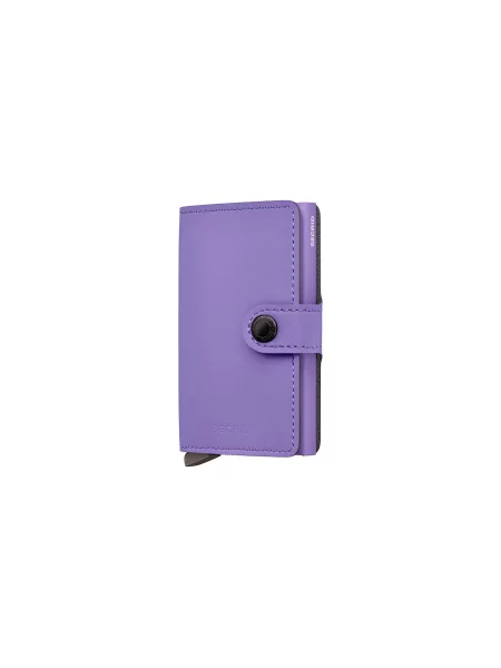 Secrid Miniwallet Yard powder Lilac Unisex Portfel Secrid MYp-Lilac-One-size Size: One size fioletowy