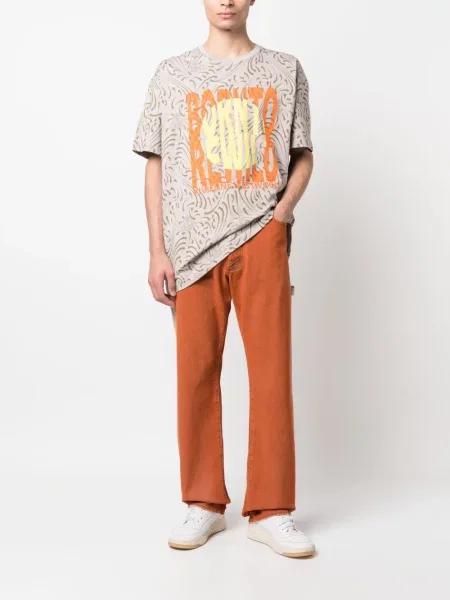 Raštuotas marškinėliai Vivienne Westwood pilka