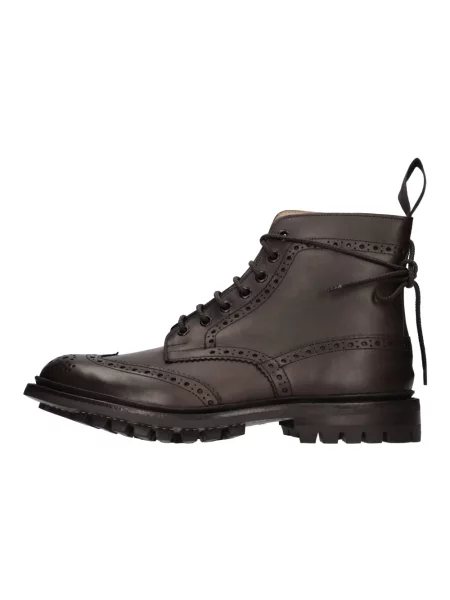 Botki Tricker's skórzane brązowe
