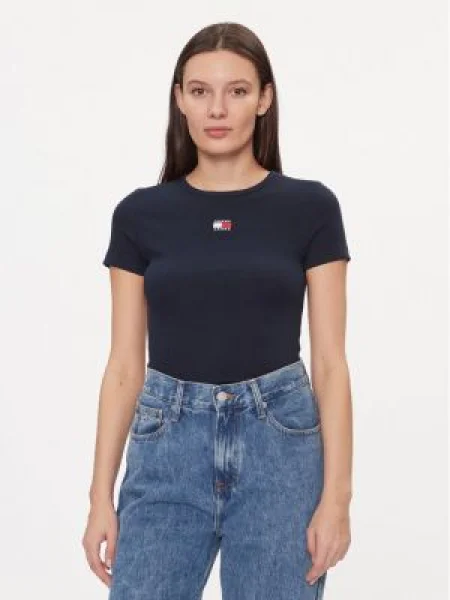 Tričko Tommy Jeans modrá
