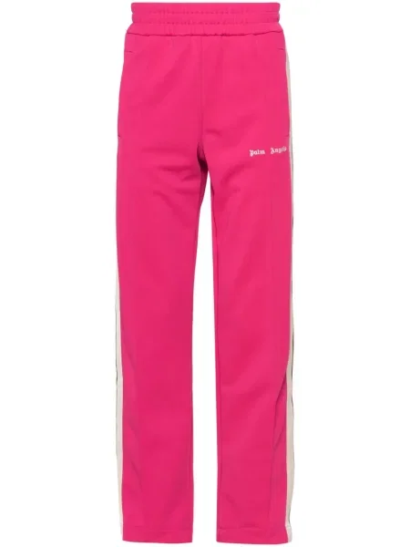 Pantaloni Palm Angels clasici roz