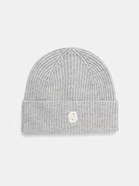 Вълнена шапка BOSS сиво