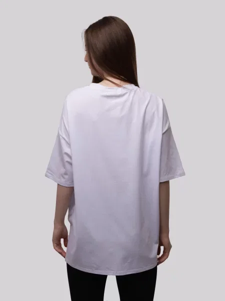 Футболка STREAM віскоза/поліестер білий