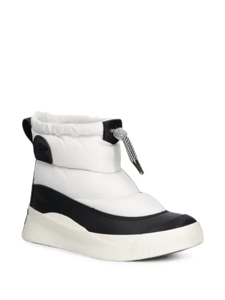 Matlasat botine Sorel alb