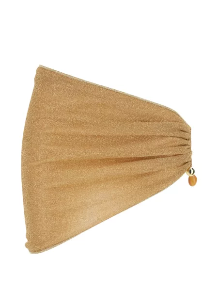 Mała spódnica mini Oséree asymetryczna z koralikami