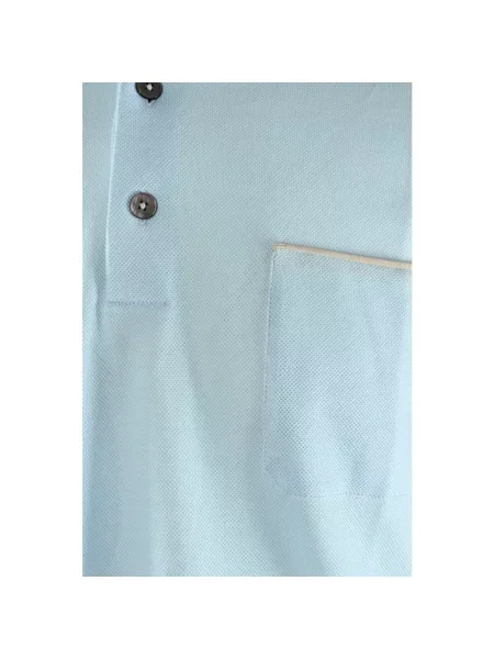 Koszulka polo Zegna niebieska
