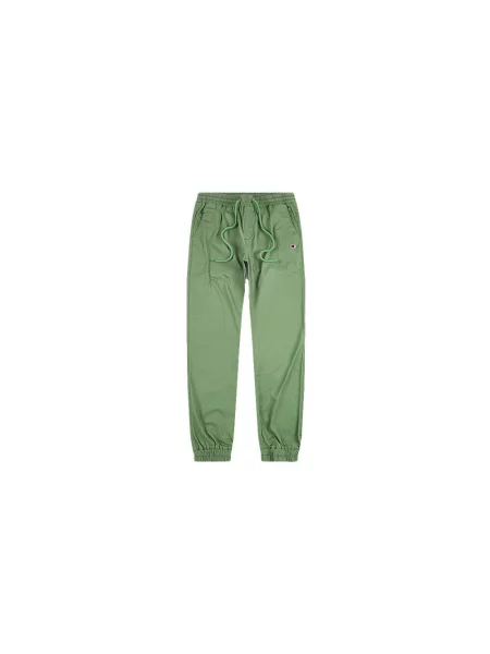 Spodnie sportowe Champion Elastic Cuff Pants zielone