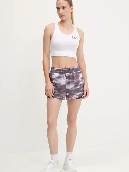 Emporio Armani Sportovní podprsenka bílá