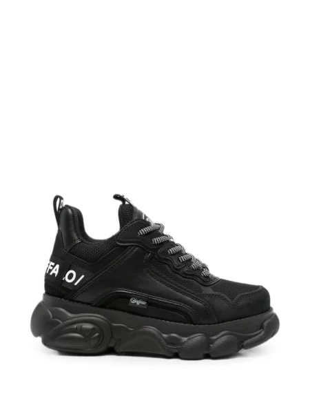 Sneakerși Buffalo chunky cu autograf negru