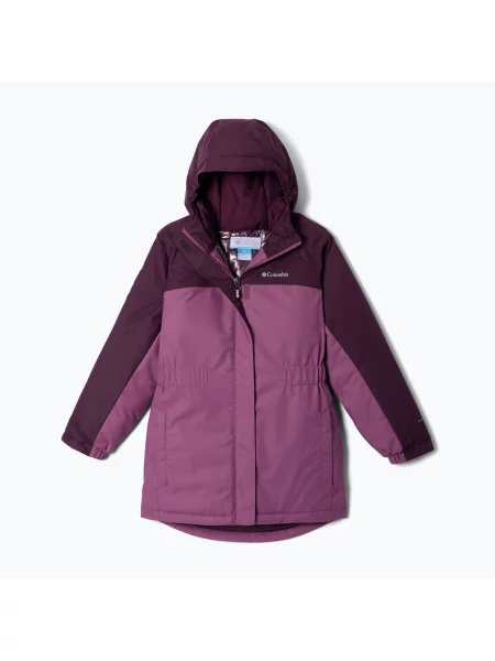 Geacă de schi pentru copii Columbia Hikebound II Long Insulated antique mauve/moonvista