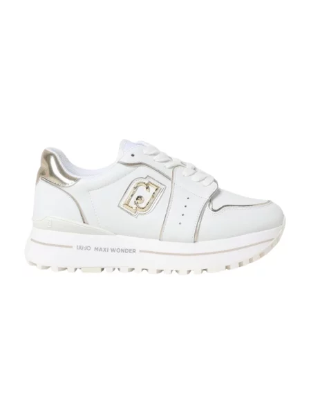 Sneakersy Liu Jo skórzane białe