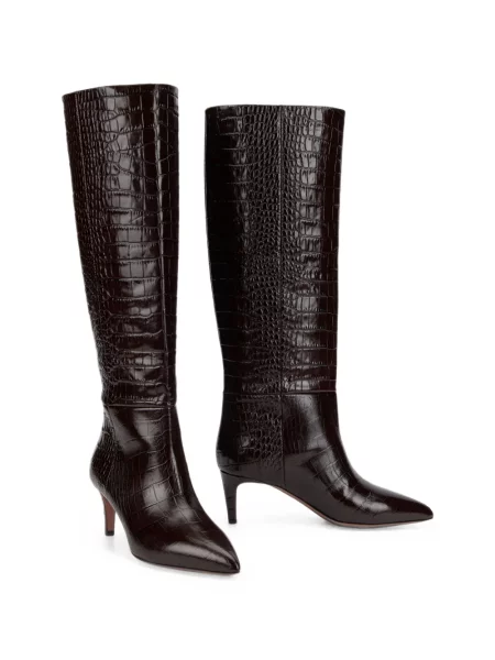 Botine Paris Texas din piele maro