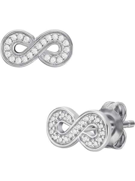 FOSSIL Uhani srebrna