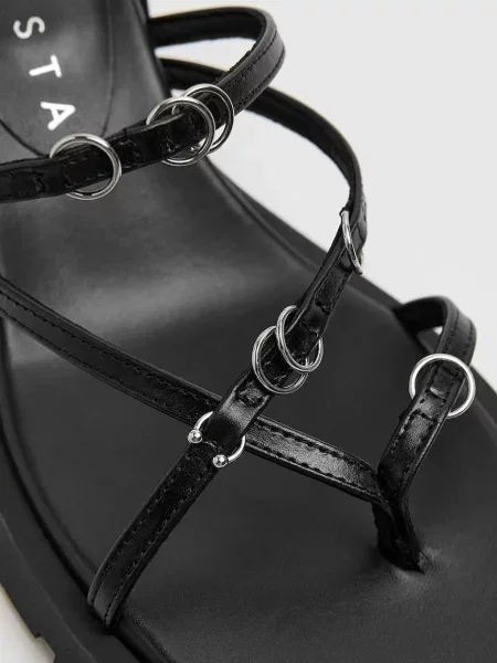 Кожаные шлепанцы Miista