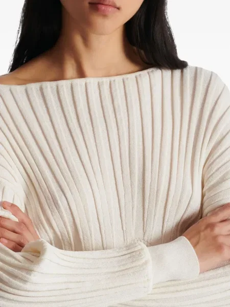Pulover Balmain lung alb