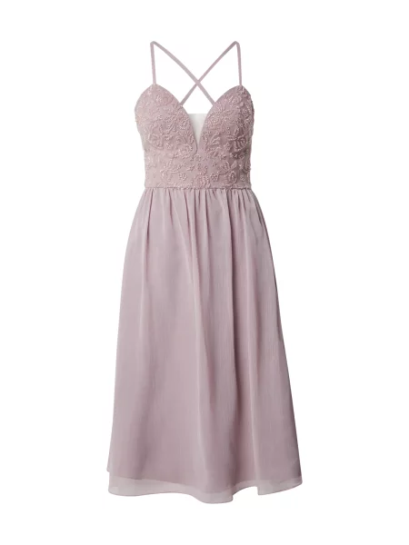 Laona Rochie de cocktail pudră roz