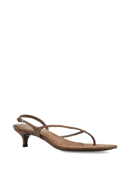Sandale Black Suede Studio din piele de căprioară negru