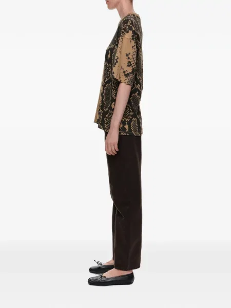 Tricou Bimba Y Lola cu model piele de șarpe