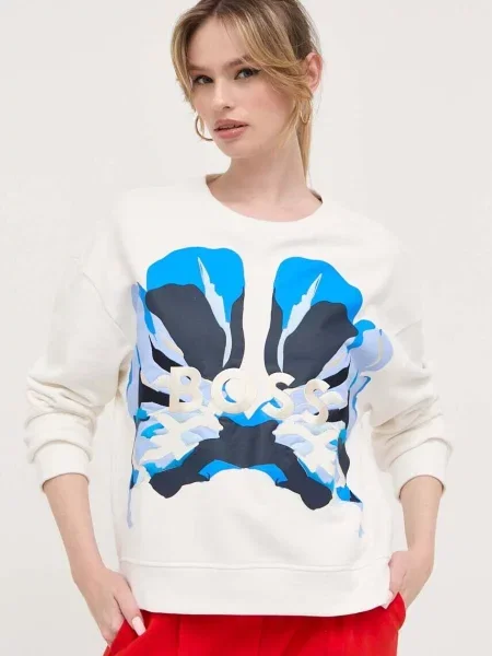 BOSS hanorac de femei cu imprimeu