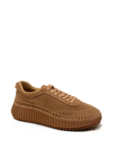 Sneakerși Chloé Nama maro
