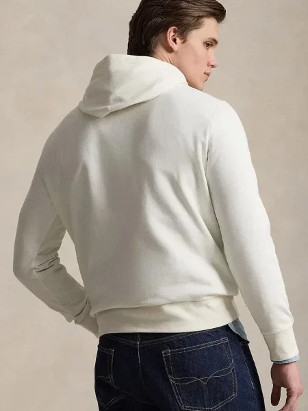 Polo Ralph Lauren hanorac cu glugă pentru bărbați cu bej