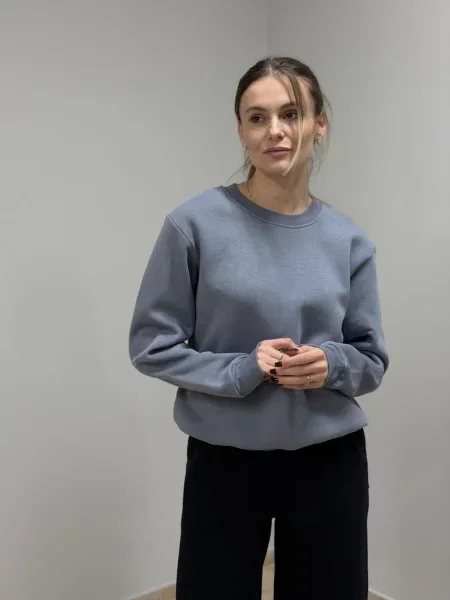 Світшот Umon бавовна/еластан сірий