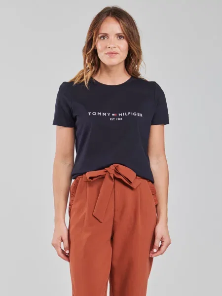 Tommy Hilfiger T-shirt Heritage C-Nk Tamnoplava plava