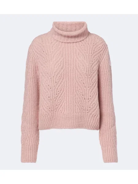 Heláncă Moncler de lână roz